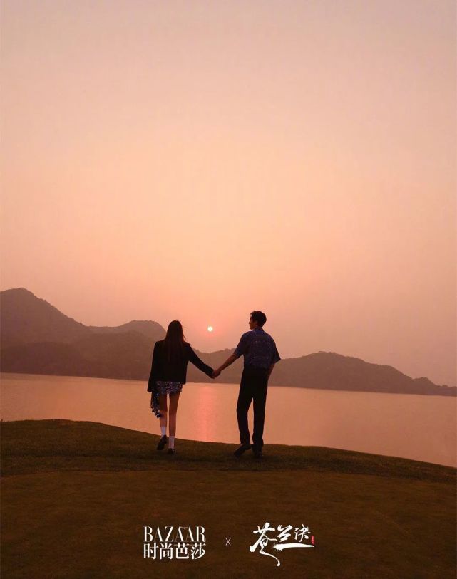 虞书欣和王鹤棣拍了情侣写真│《时尚芭莎》,内娱最强cp粉