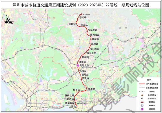 地鐵14號線開通倒計時深圳地鐵陸續有5線上新