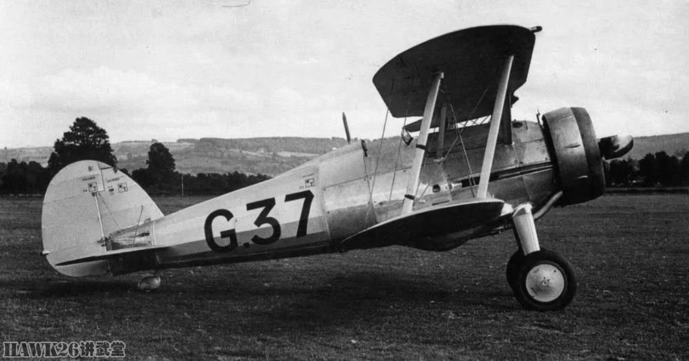 37角斗士首飞 二战英国最后一款双翼战斗机