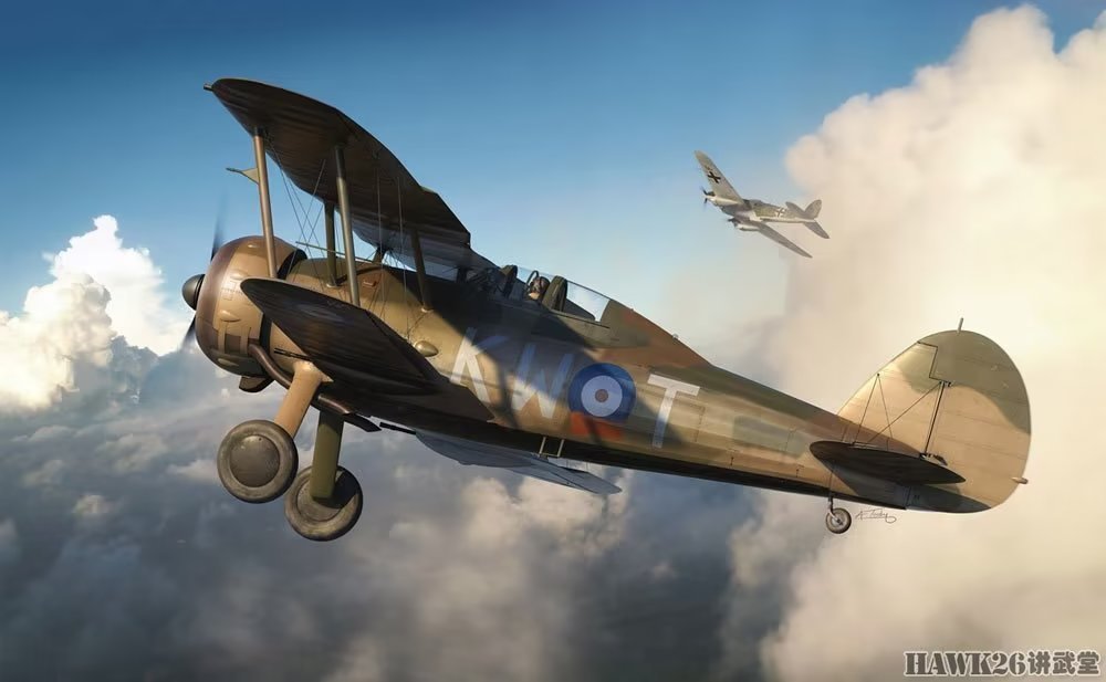 37"角斗士"首飞 二战英国最后一款双翼战斗机_腾讯新闻