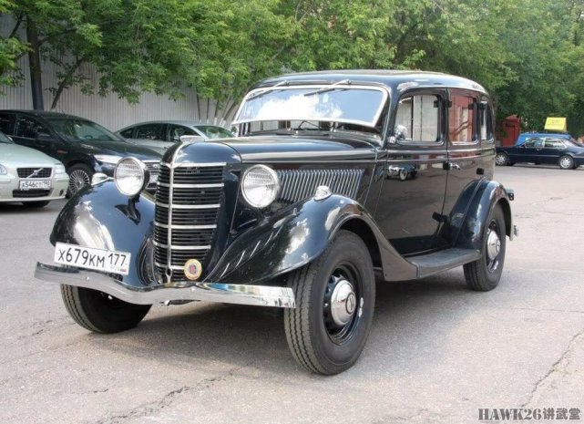 图说:嘎斯-61 苏联第一款四轮驱动越野车 苏军将帅最钟爱的座车