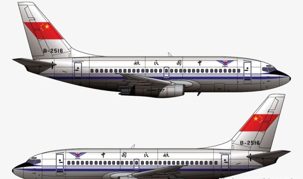 中國民航政企分家後,有5架波音737-200於1985年被移交給西南航空運營