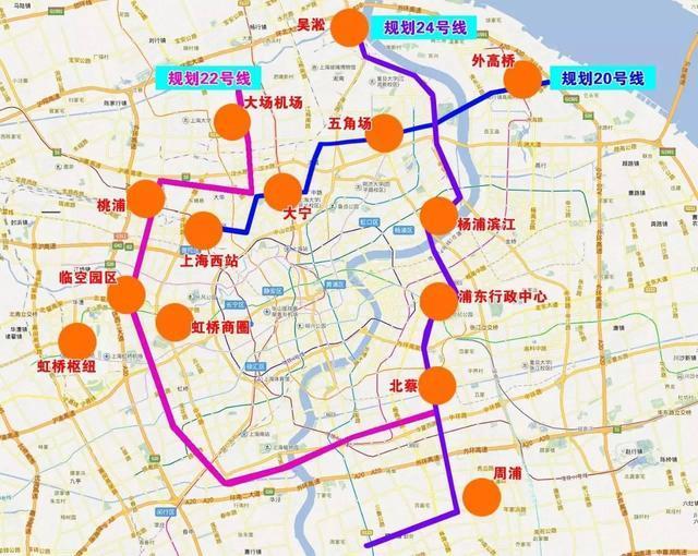 上海地铁四期规划(24号,25号,26号)批复时间及开工进度展望