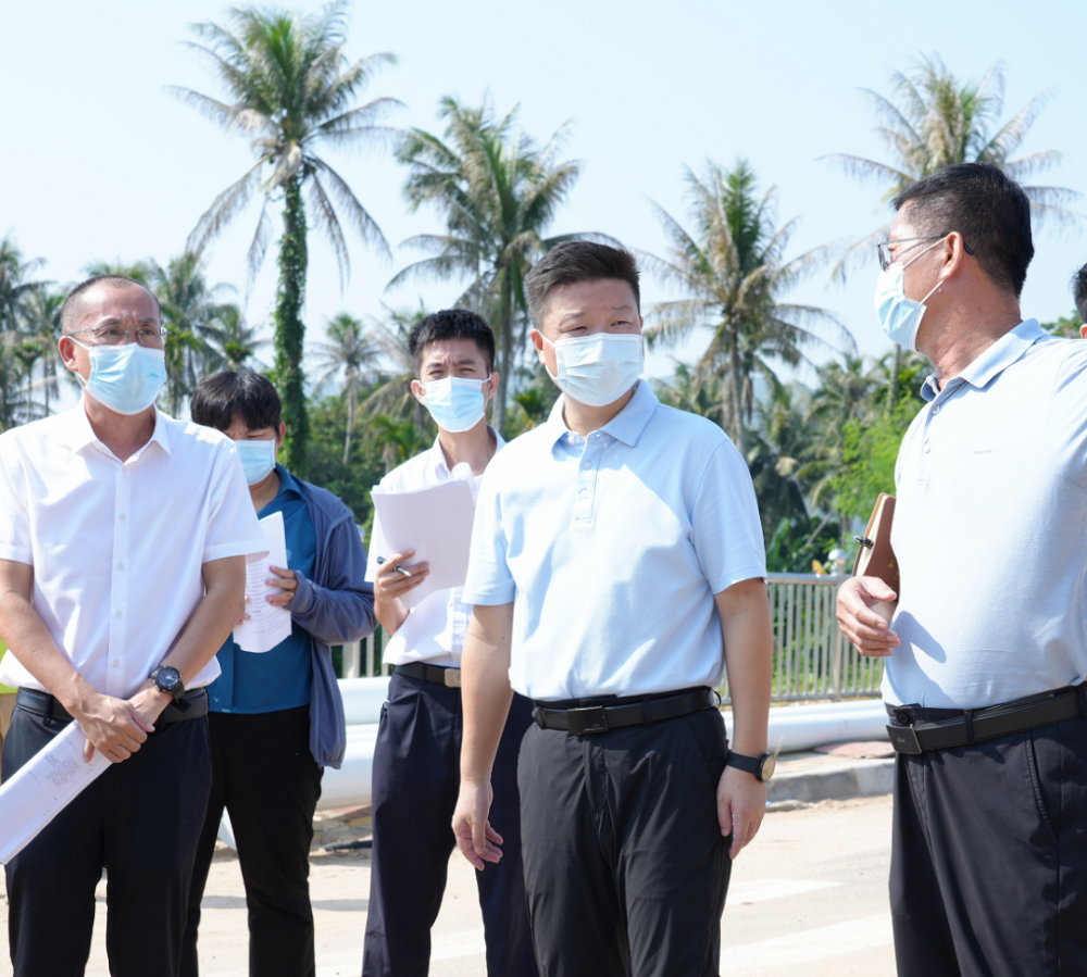 吴海峰调研重点项目建设情况时强调:全过程全周期服务保障 全力推动