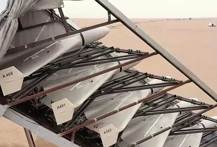 见证者-136无人机采用小展弦比三角翼的无平尾式布局,与机翼融合的