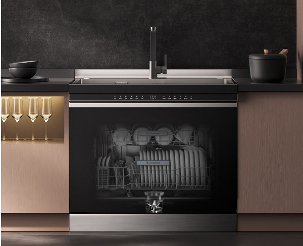 不仅全能清洗,还会粉碎残渣,这台火星人d50集成洗碗机强烈安利