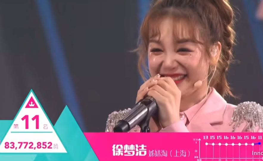 星原战队丨徐梦洁从101出道到元气甜妹新一代彩虹甜心正在发光