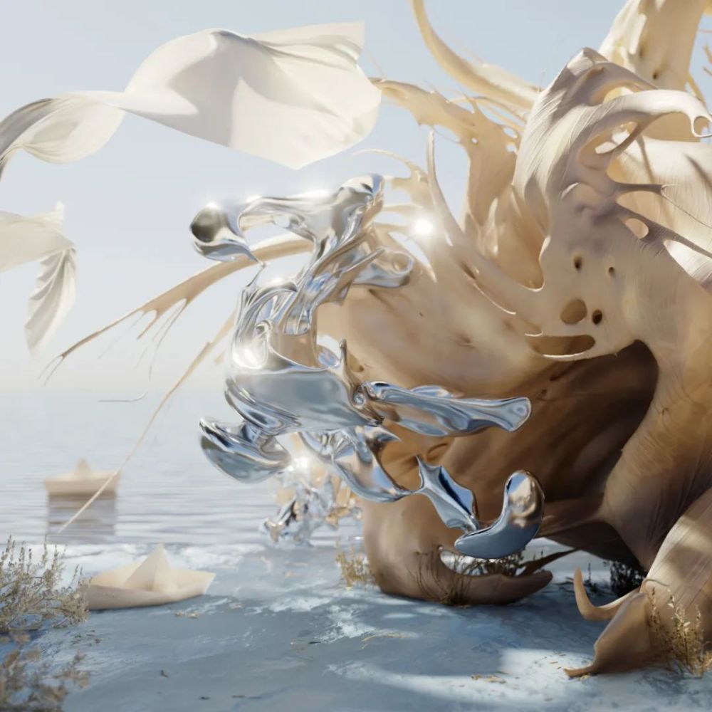 探访三位数字艺术家的虚拟花园_腾讯新闻