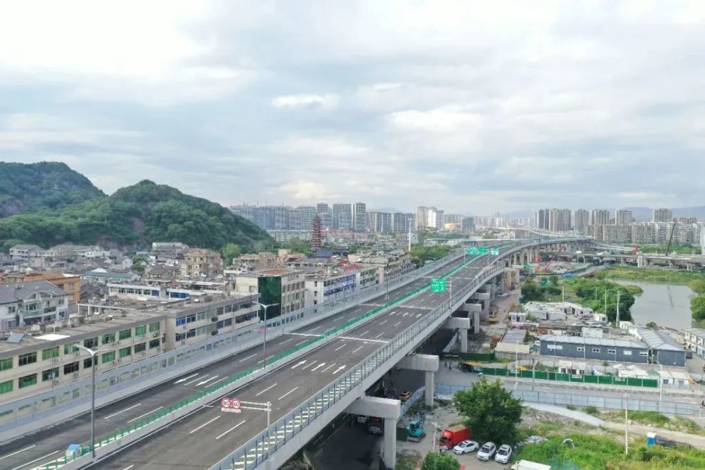 温瑞大道高架试通车!瑞安前往温州市区需这样走_腾讯新闻