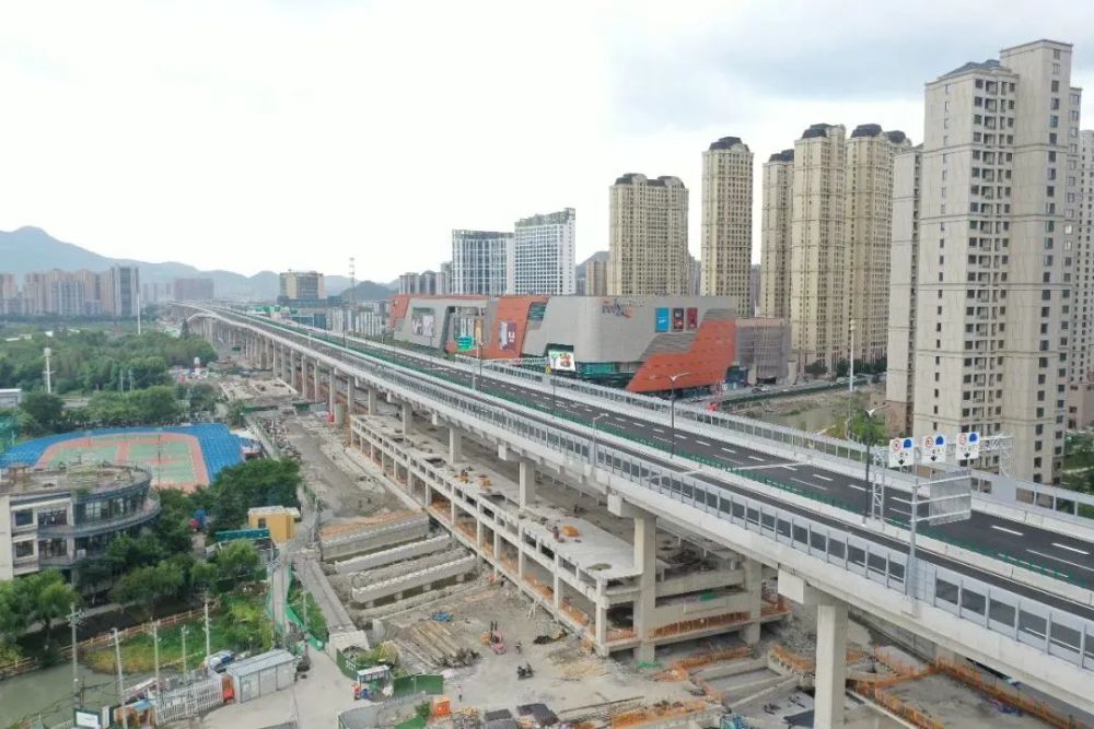温瑞大道高架试通车!瑞安前往温州市区需这样走_腾讯新闻