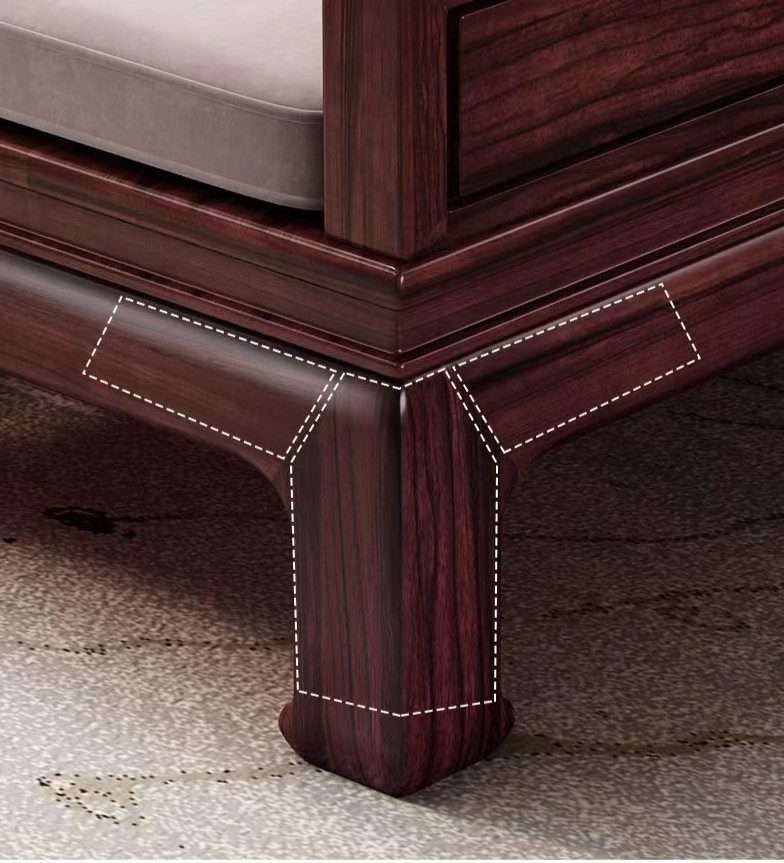 红酸枝木做成的新中式红木家具 高雅古韵沁人心脾 腾讯新闻