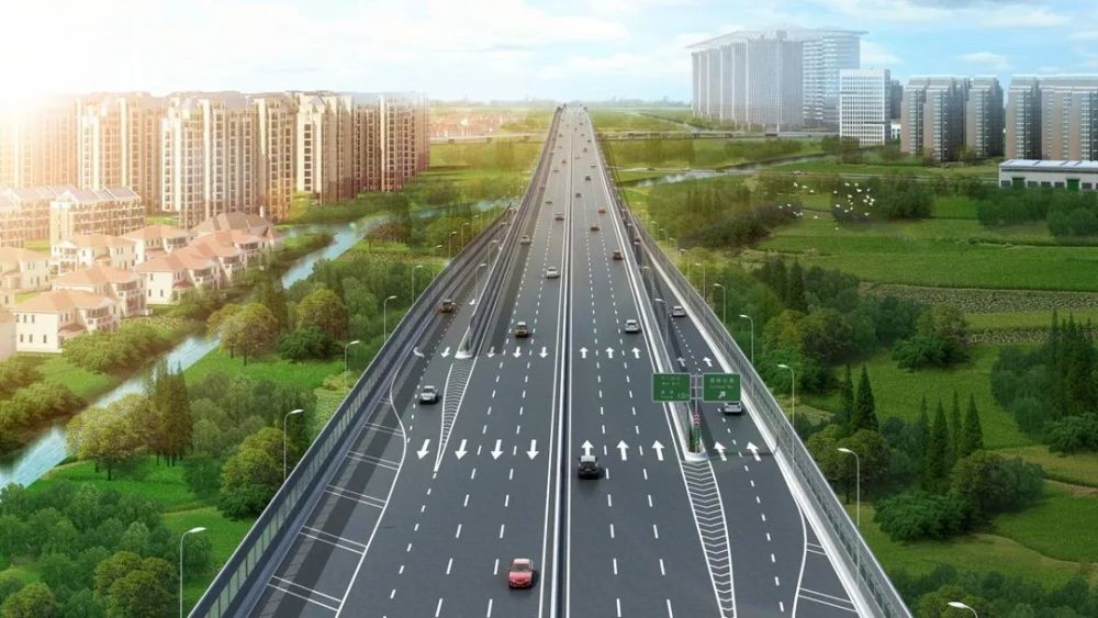 g60公路增设莘砖公路匝道工程效果图(出省方向)据悉,该工程将新建平行