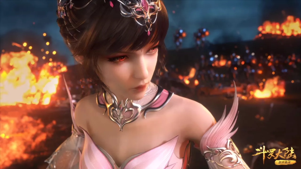 斗罗:小舞的衣服越来越好看了,露出香肩和锁骨,美出新高度_腾讯新闻