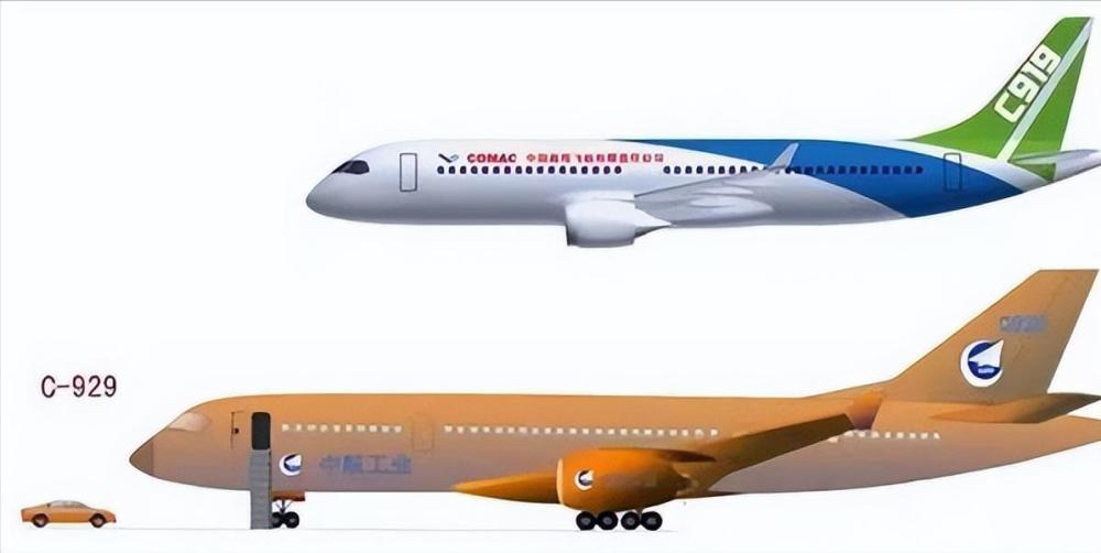 c919和cr929对比比如俄罗斯一直希望以伊尔96为蓝本,研制cr929,而且还