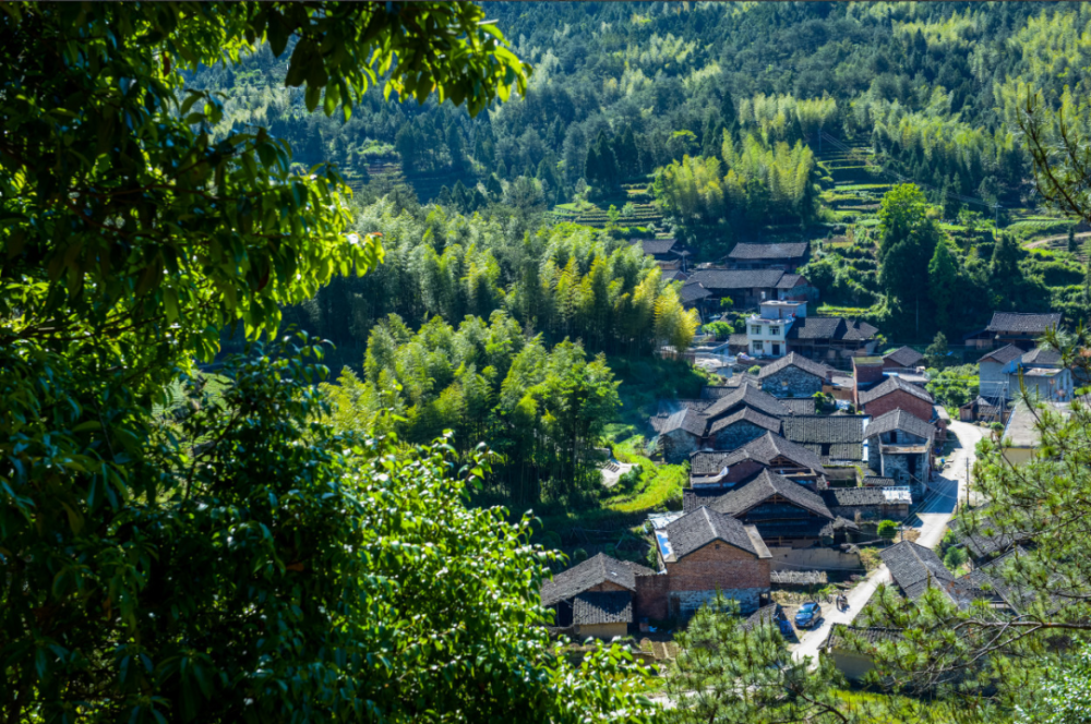 柘荣古村落图片