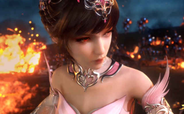 斗罗大陆小舞柔骨真身首秀红眼加全新战衣无比霸气华丽碾压魔熊斗罗