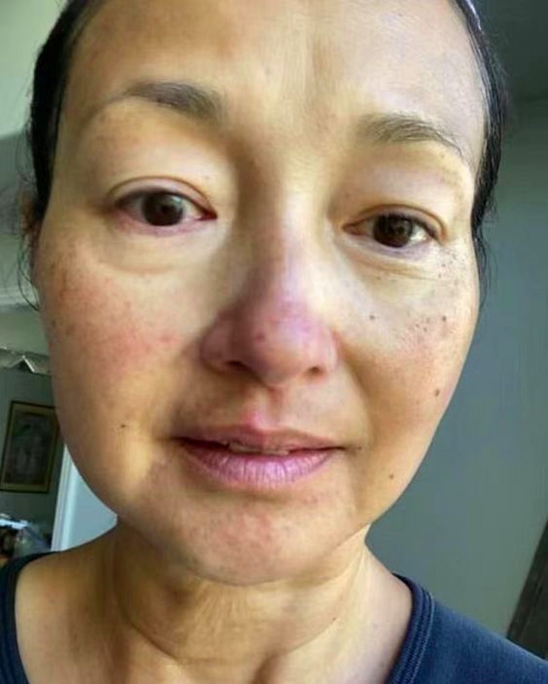 李绮红晒近照,自然衰老好真实,这些港姐,变化大到都认不出来了插图3