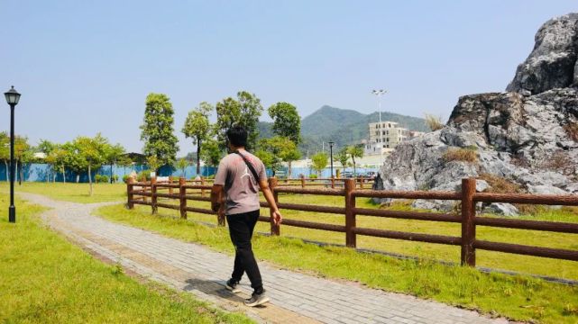 云石遗址公园市民休闲好去处