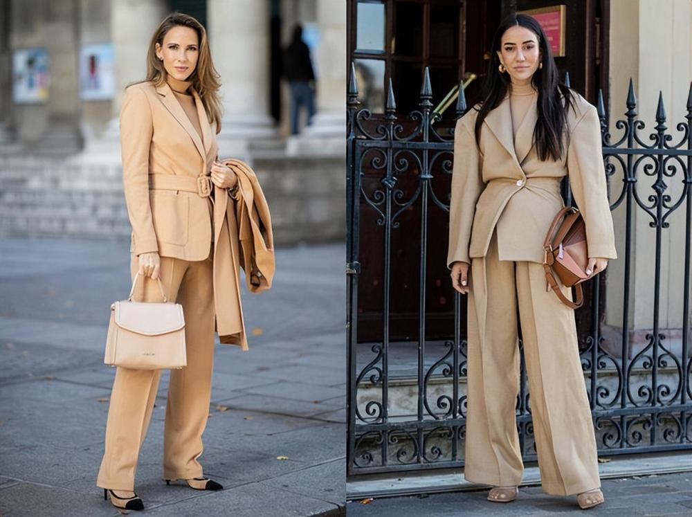真正时髦的女人,更懂如何穿米色,要优雅与时髦兼备还得首选套装插图6