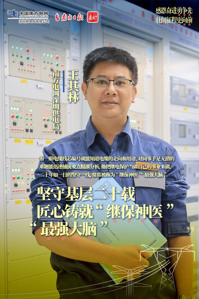 奋进供电人王其林坚守基层二十载平凡岗位走出来的大国工匠