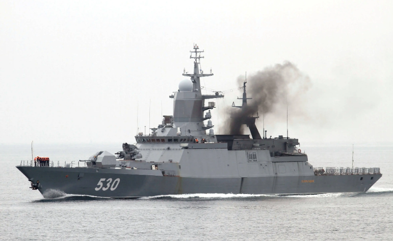俄罗斯20385型护卫舰,搭载反舰导弹反潜机,唯一量产舰艇_腾讯新闻
