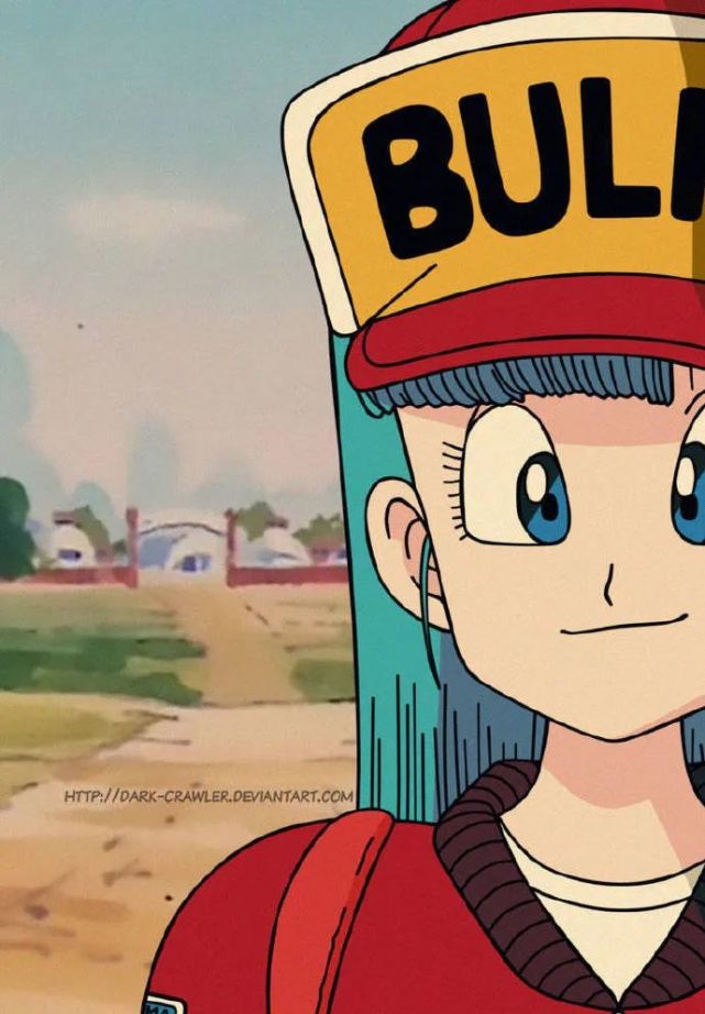 七龙珠壁纸:年轻时期的布玛