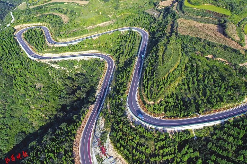 美丽山西生态行黄河篇第十八站夏县2彩虹路串联美丽乡村景高山茶展现