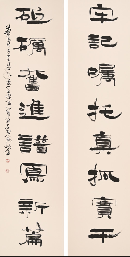 孙敏用传统书法向经典致敬