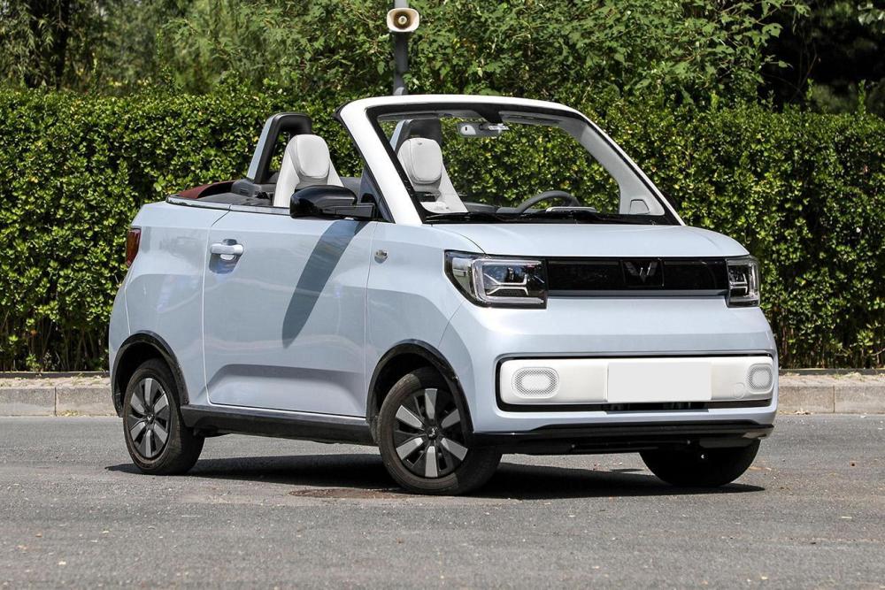 五菱宏光mini敞篷版将上市2门2座续航280km上班代步都能行