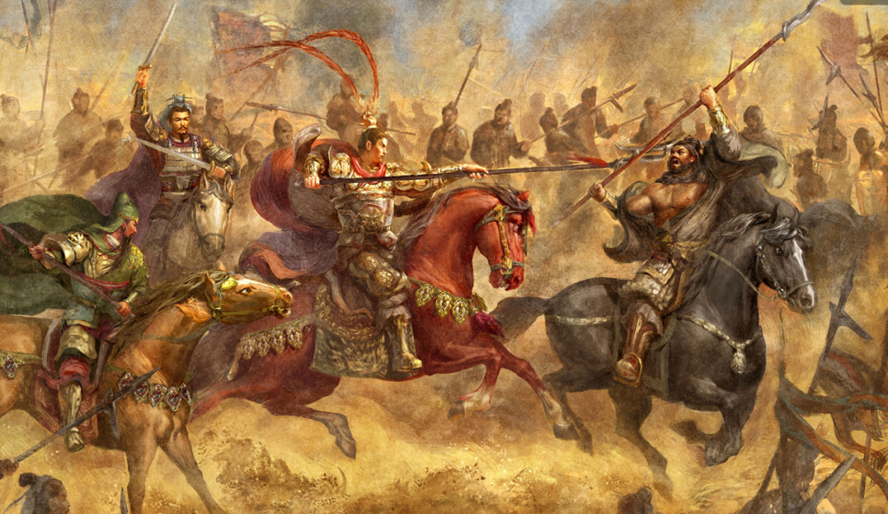 是罗贯中老先生笔下《三国演义》中,赵子龙单枪匹駌七进七出曹操重围