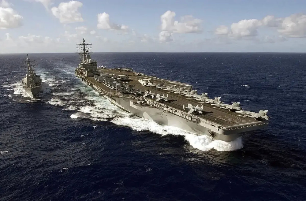 美国在亚太动作频频，里根号开启巡航任务，还将土视为“眼中钉”