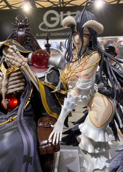 overlord:飞鼠玉可发光的等比例骨王雕像 然而雅儿贝德才是重点