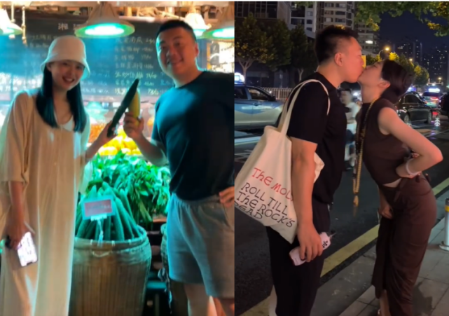 贵妇晚晚与老公街头亲吻！叉腰半蹲大秀翘臀，曾疯狂炫富多次翻车_腾讯新闻