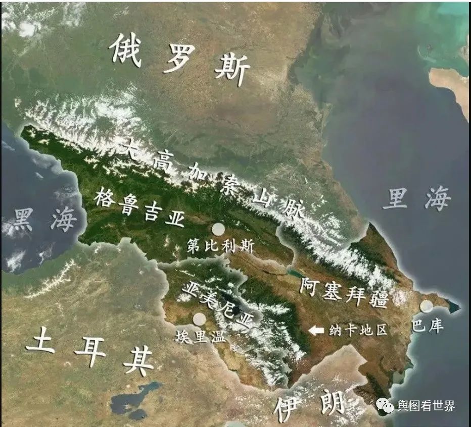 国家趣谈56外高加索地区局势大国博弈与小国政治之六国演义