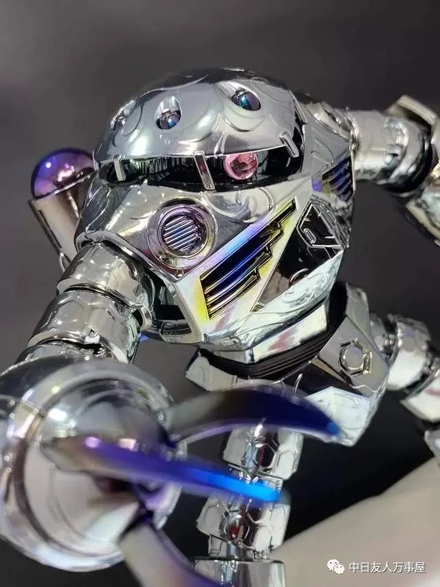 《电镀银模型上漆》犹如金属盔甲的效果真的很不错