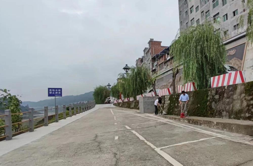 汉阴县汉阳镇开展镇容村貌治理营造美丽乡村形象