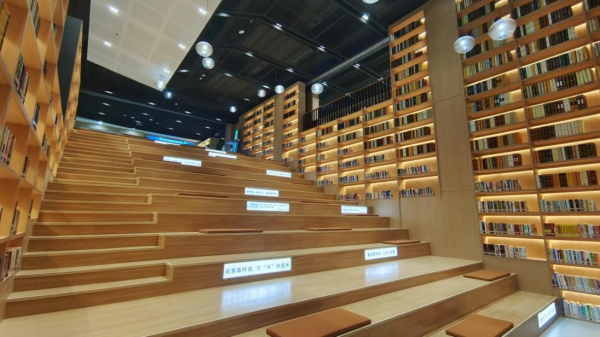 重庆江北区图书馆鸿恩寺新馆开放