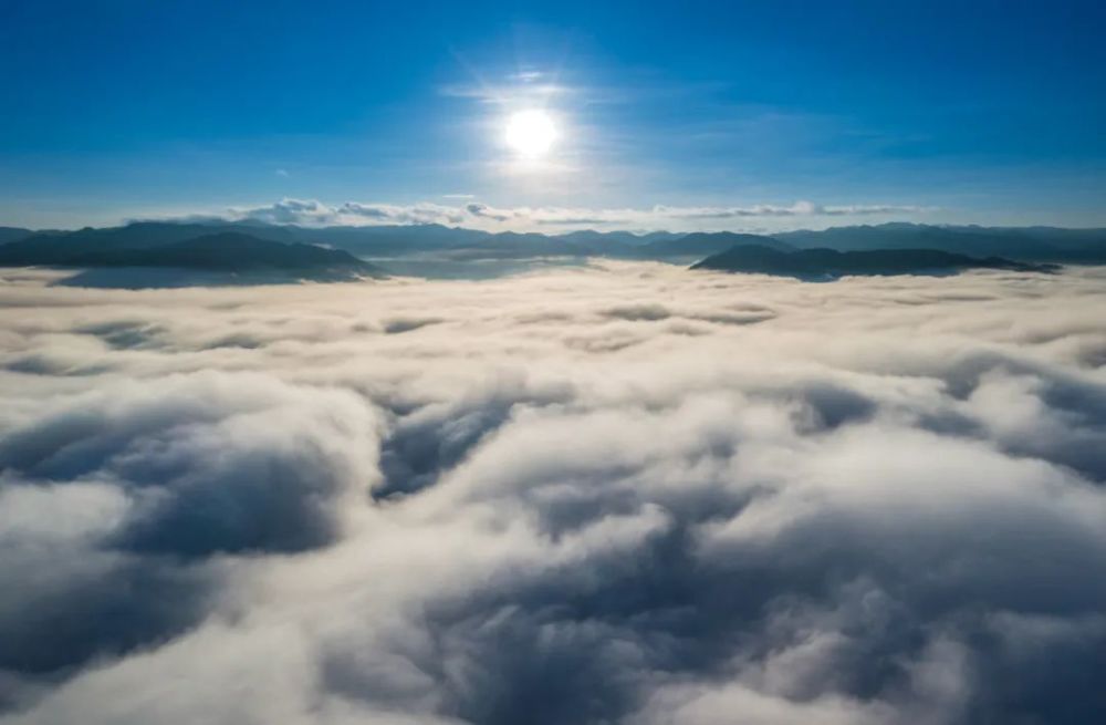 云南宁洱普洱山迎来今年首次云海奇观_腾讯新闻