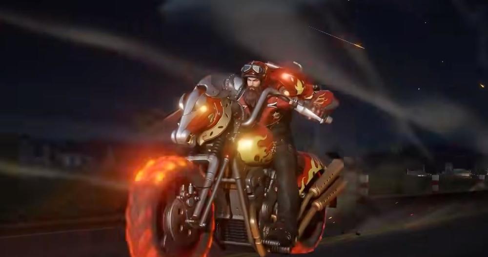 而现在王者荣耀官方的优化版本,关羽皮肤驾驶期间是全程戴头盔的,只有