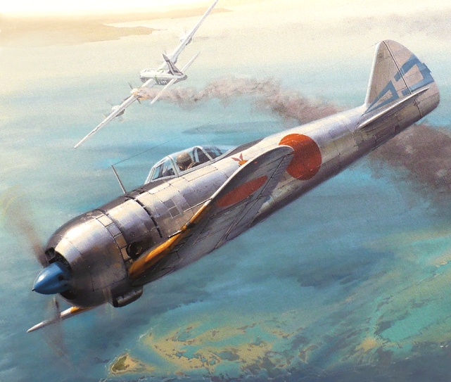 聊聊ki-44:二式"钟馗",鬼子的捉鬼机,捉的哪国鬼子?