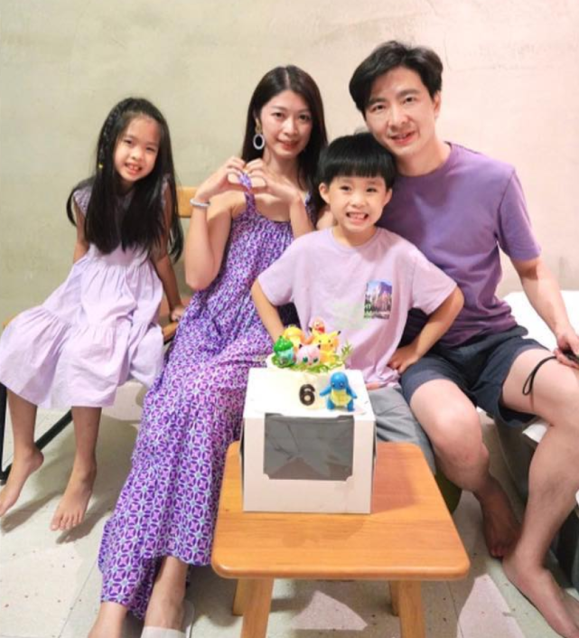 林志颖弟弟全家确诊新冠,妻子晒合影为儿子庆生,亲吻孩子画面温馨