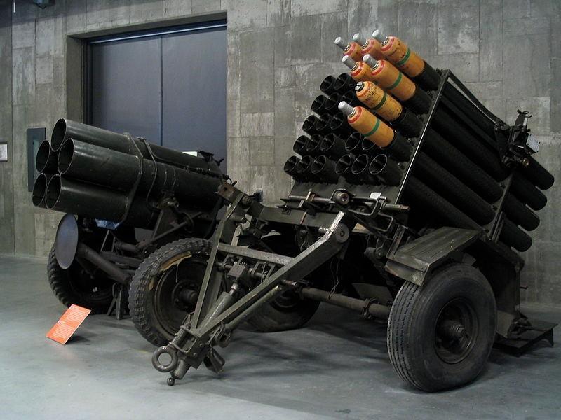 苏联红军有喀秋莎二战德军都装备了哪些火箭炮