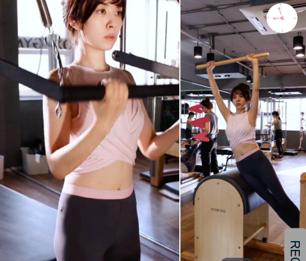 34岁王晓晨躺地上健身薄背细腰似纸片人和张瀚演情侣被骂糊涂