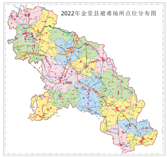 当前,稳步推进金堂县应急避难场所建设和运维管理工作,新建,改建,联建