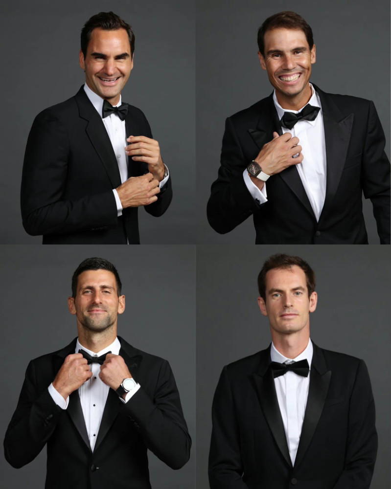 这4个打网球的老男孩,就是体坛顶流啊_腾讯新闻