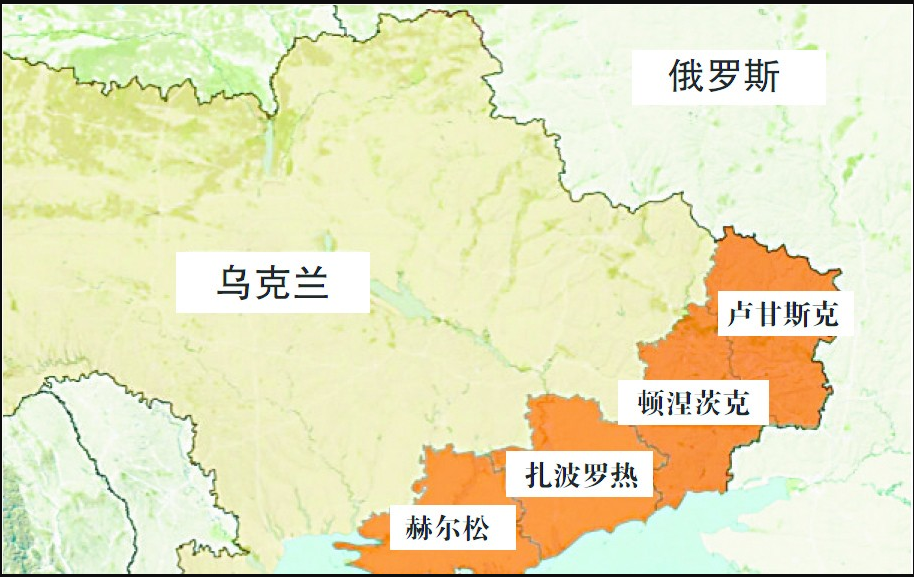乌东武装控制区地图图片