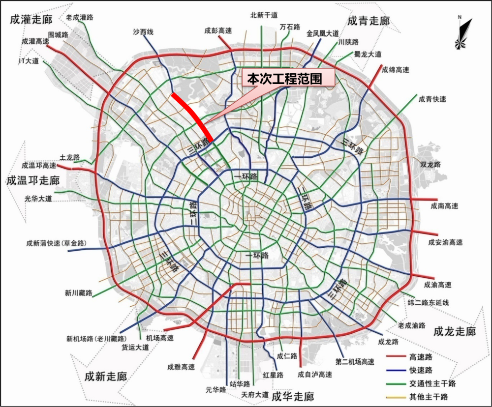 西华大道改造后示意图图片