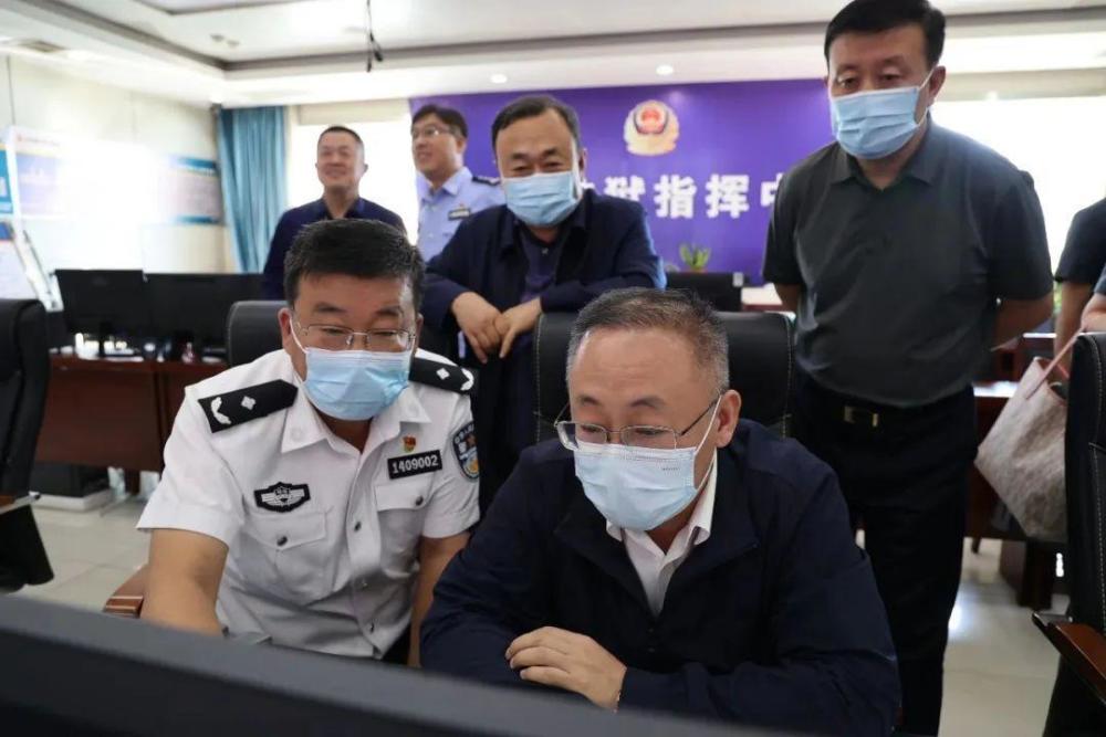 刘勇飞在汾阳监狱调研