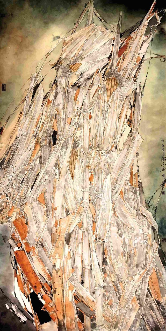 画家卢东:浅淡传统工笔花鸟画中抽象因素的介入