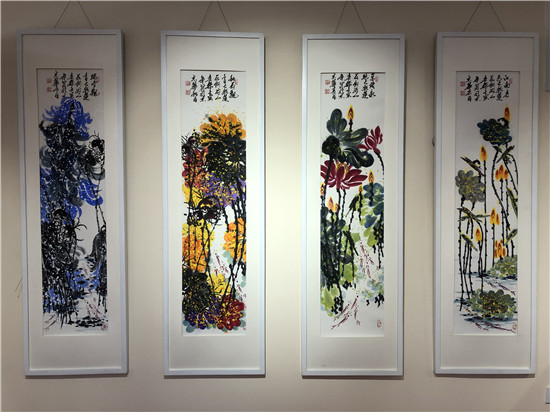 白世杰·七彩莲花作品展在众艺美术馆成功举办防脱发洗发水十大排名